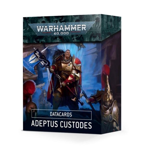 Games Workshop Warhammer 40,000  Adeptus Custodes Datacards: Adeptus Custodes - 60220108006 - 5011921159772
