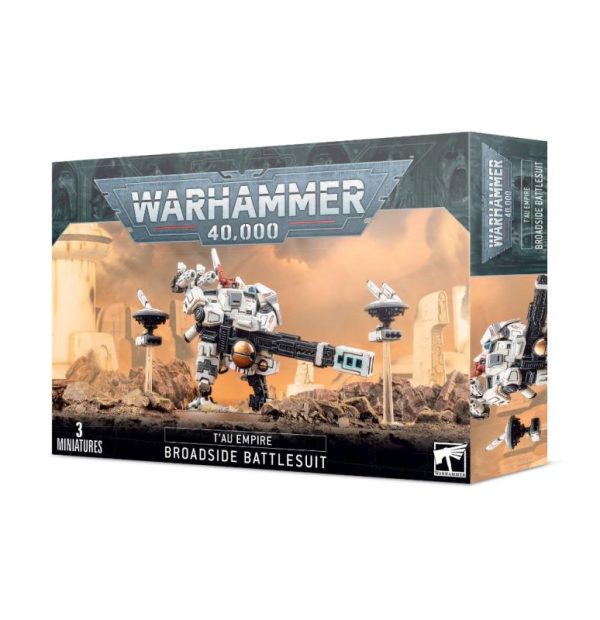Games Workshop Warhammer 40,000  T'au Empire T'au XV88 Broadside Battlesuit - 99120113063 - 5011921091973