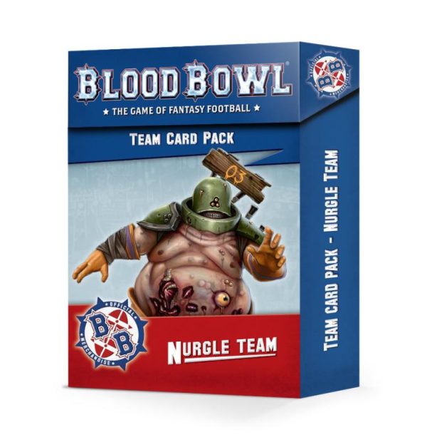 Games Workshop Blood Bowl  Blood Bowl Blood Bowl: Nurgle Team Card Pack - 60220901003 - 5011921159697