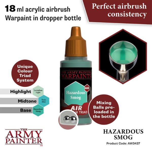 The Army Painter   Warpaint Air Warpaint Air - Hazardous Smog - APAW3437 - 5713799343788