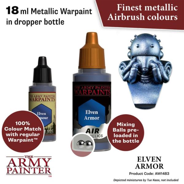 The Army Painter   Warpaint Air Warpaint Air - Elven Armor - APAW1483 - 5713799148383