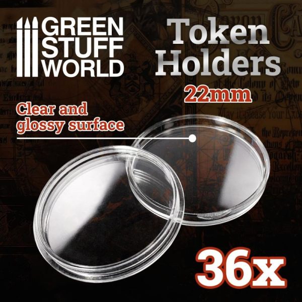 Green Stuff World   Token Sets Token Holders 22mm - 8435646500911ES - 8435646500911