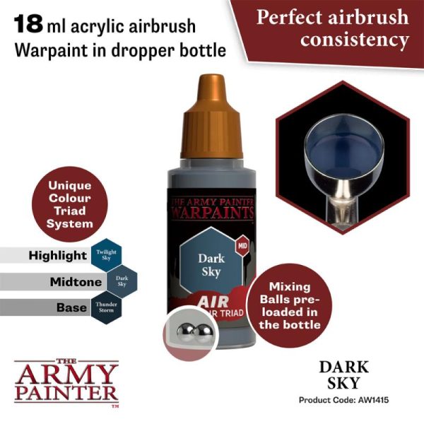 The Army Painter   Warpaint Air Warpaint Air - Dark Sky - APAW1415 - 5713799141582