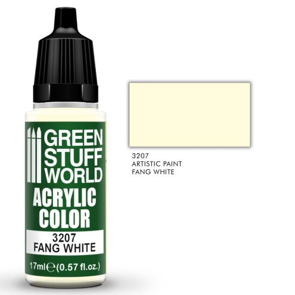 Green Stuff World   Acrylic Paints Acrylic Color FANG WHITE - 8435646505671ES - 8435646505671