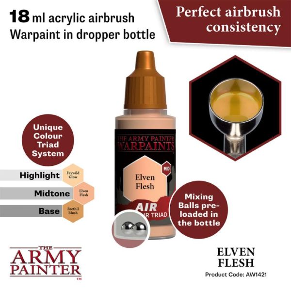 The Army Painter   Warpaint Air Warpaint Air - Elven Flesh - APAW1421 - 5713799142183