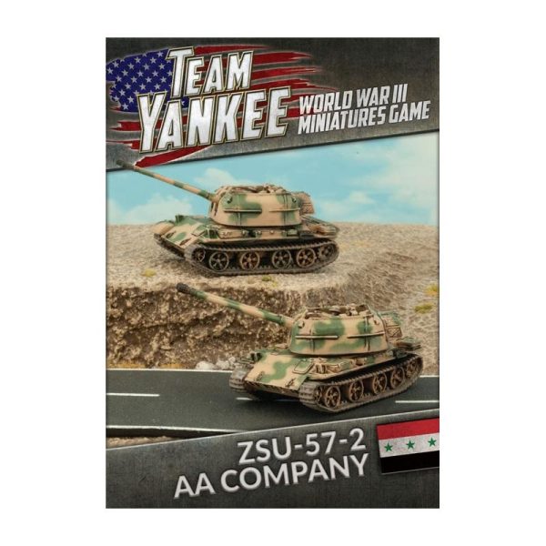 Battlefront Team Yankee  Middle East ZSU-57-2 AA Company (x2) - TQBX03 - 9420020246331