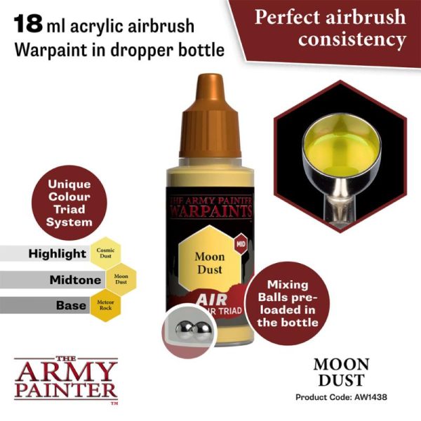 The Army Painter   Warpaint Air Warpaint Air - Moon Dust - APAW1438 - 5713799143883