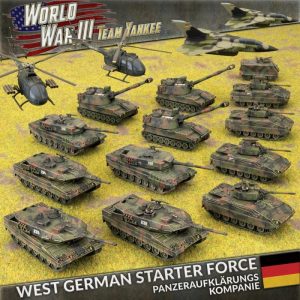 Battlefront Team Yankee  NATO Forces WWIII: West German Army Deal (Plastic) - TGRAB03 - 9420020252226