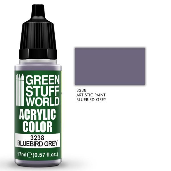 Green Stuff World   Acrylic Paints Acrylic Color BLUEBIRD GREY - 8435646505985ES - 8435646505985