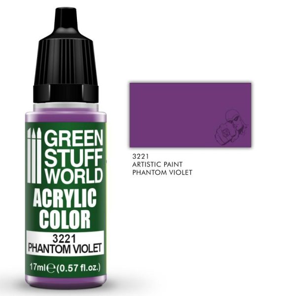 Green Stuff World   Acrylic Paints Acrylic Color PHANTOM VIOLET - 8435646505817ES - 8435646505817