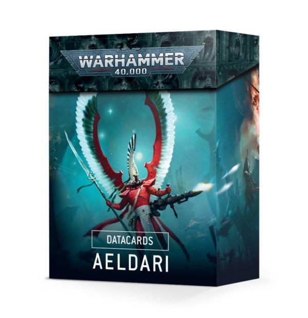 Games Workshop Warhammer 40,000  Warhammer 40000 Essentials Datacards Aeldari - 60050104001 - 5011921177677