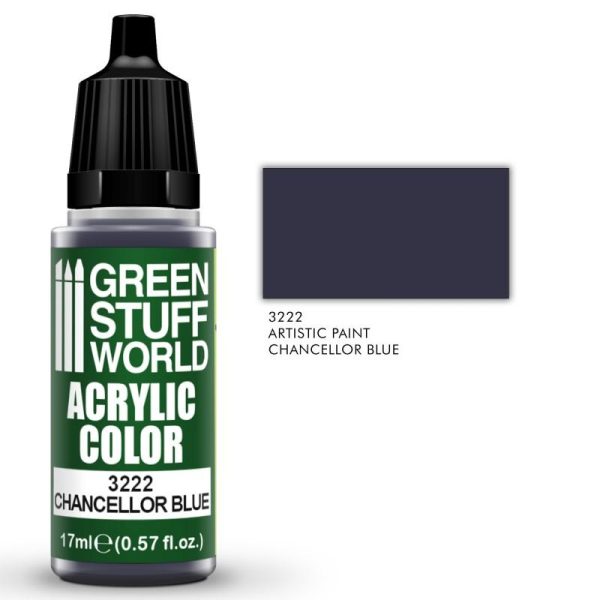 Green Stuff World   Acrylic Paints Acrylic Color CHANCELLOR BLUE - 8435646505824ES - 8435646505824