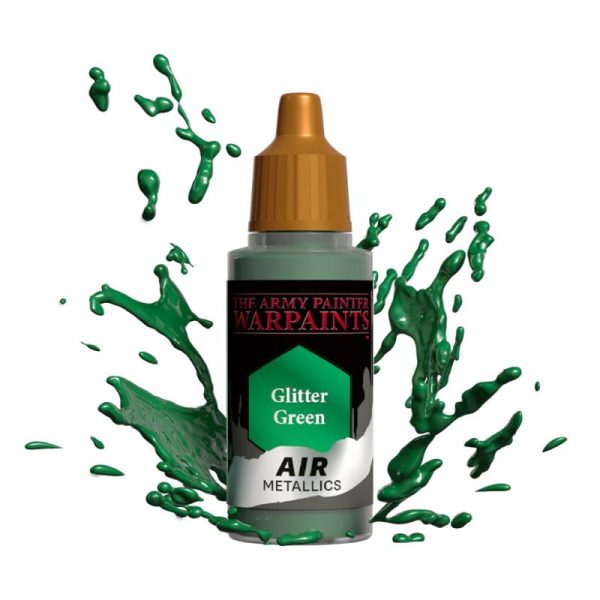 The Army Painter   Warpaint Air Warpaint Air - Glitter Green - APAW1484 - 5713799148482