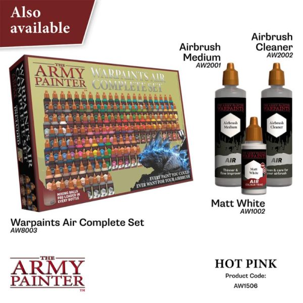 The Army Painter   Warpaint Air Warpaint Air - Hot Pink - APAW1506 - 5713799150683