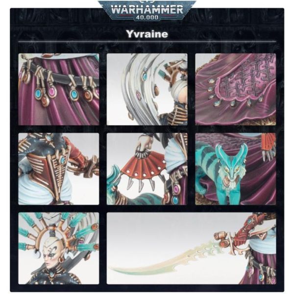 Games Workshop (Direct) Warhammer 40,000  Craftworlds Eldar Aeldari Yvraine - 99070104009 - 5011921173501