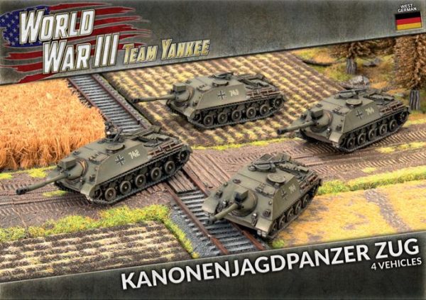 Battlefront Team Yankee  NATO Forces Kanonenjagdpanzer Zug (x4) - TGBX16 - 9420020250499