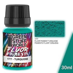 Green Stuff World   Fluorescent Pigments Pigment FLUOR TURQUOISE - 8436574501360ES - 8436574501360