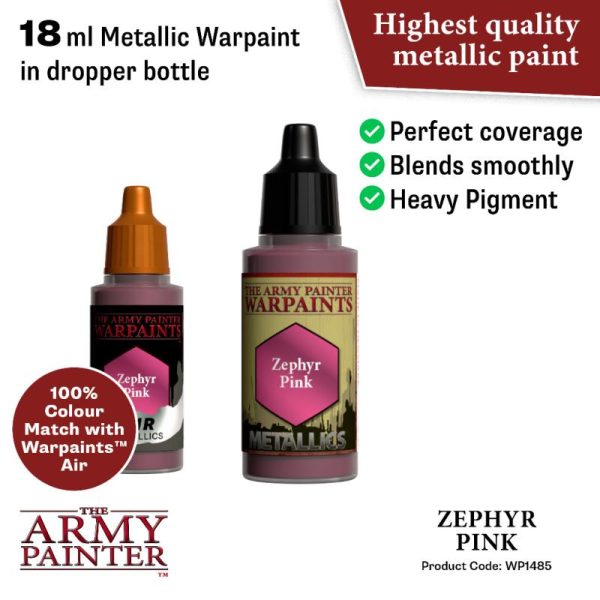 The Army Painter   Warpaint Warpaint - Zephyr Pink - APWP1485 - 5713799148505