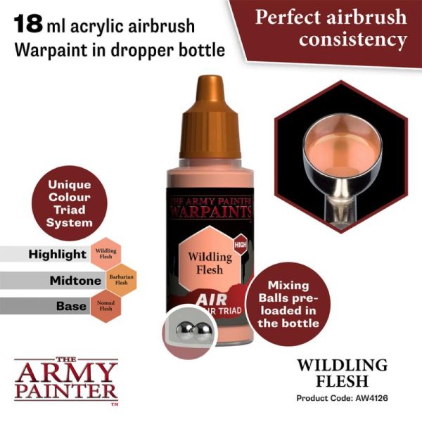 The Army Painter   Warpaint Air Warpaint Air - Wildling Flesh - APAW4126 - 5713799412682