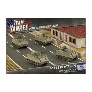 Battlefront Team Yankee  Israelis M113 Platoon (x4 Plastic) - TIBX03 - 9420020246157