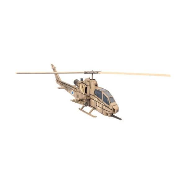 Battlefront Team Yankee  Israelis AH-1 Cobra Attack Helicopter Platoon (x2 Plastic) - TIBX09 - 9420020246218