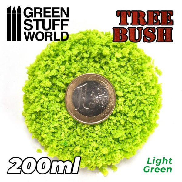 Green Stuff World   Lichen & Foliage Tree Bush Clump Foliage - Light Green - 200ml - 8435646506838ES - 8435646506838