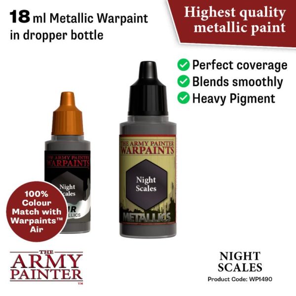 The Army Painter   Warpaint Warpaint - Night Scales - APWP1490 - 5713799149007