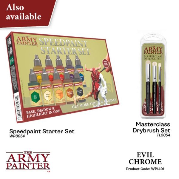 The Army Painter   Warpaint Warpaint - Evil Chrome - APWP1491 - 5713799149106