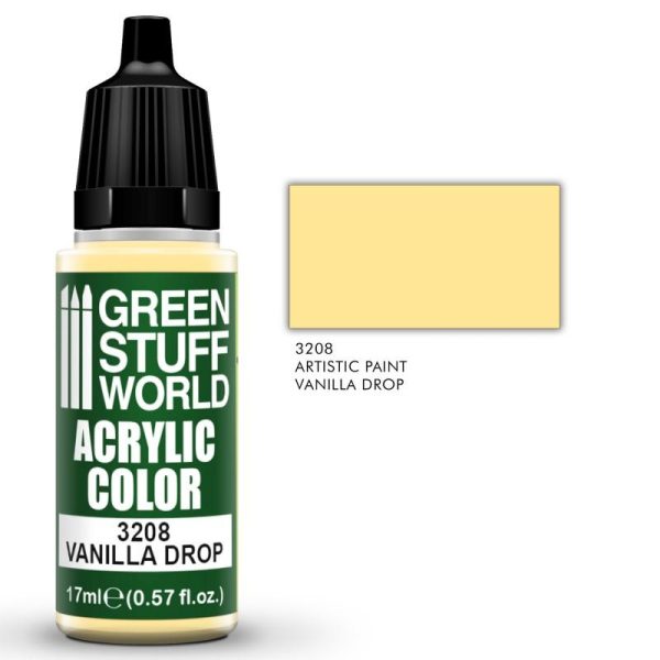 Green Stuff World   Acrylic Paints Acrylic Color VANILLA DROP - 8435646505688ES - 8435646505688