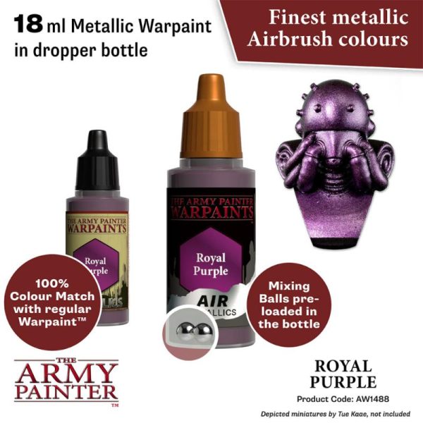 The Army Painter   Warpaint Air Warpaint Air - Royal Purple - APAW1488 - 5713799148888
