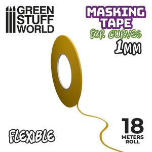 Green Stuff World   Green Stuff World Tools Flexible Masking Tape - 1mm - 8435646504216ES - 8435646504216