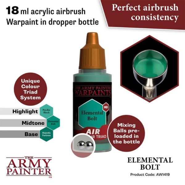 The Army Painter   Warpaint Air Warpaint Air - Elemental Bolt - APAW1419 - 5713799141988
