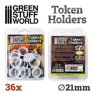 Green Stuff World   Token Sets Token Holders 21mm - 8435646500904ES - 8435646500904