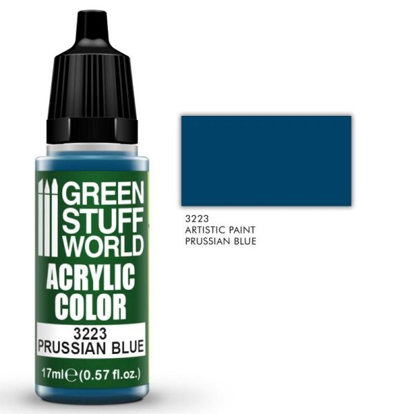 Green Stuff World   Acrylic Paints Acrylic Color PRUSSIAN BLUE - 8435646505831ES - 8435646505831