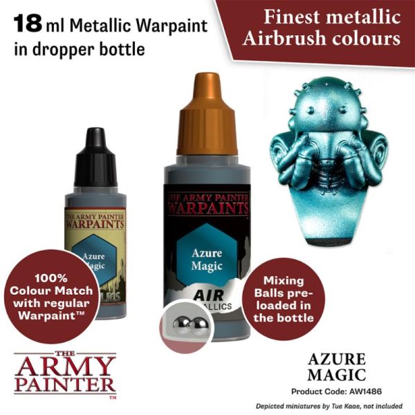 The Army Painter   Warpaint Air Warpaint Air - Azure Magic - APAW1486 - 5713799148680