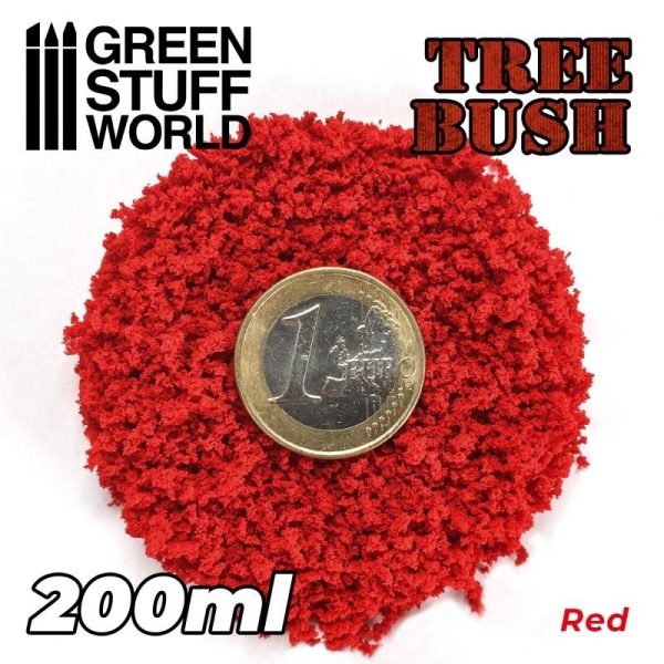 Green Stuff World   Lichen & Foliage Tree Bush Clump Foliage - Red - 200ml - 8435646506869ES - 8435646506869