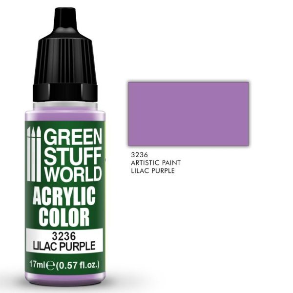 Green Stuff World   Acrylic Paints Acrylic Color LILAC PURPLE - 8435646505961ES - 8435646505961