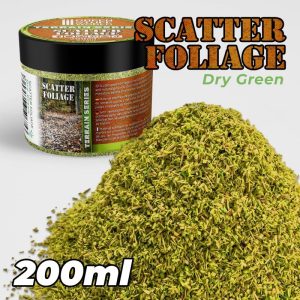 Green Stuff World   Lichen & Foliage Scatter Foliage - Dry Green - 200ml - 8435646506753ES - 8435646506753