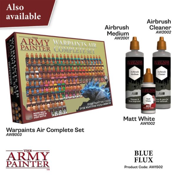 The Army Painter   Warpaint Air Warpaint Air - Blue Flux - APAW1502 - 5713799150287
