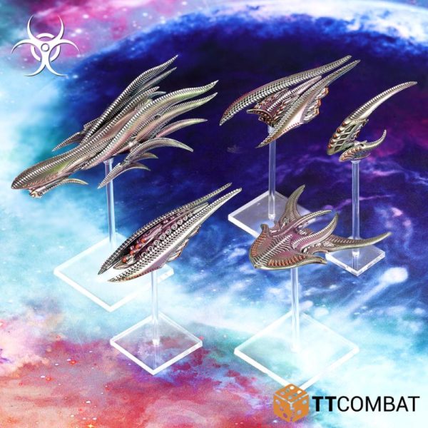 TTCombat Dropfleet Commander  The Scourge Fleet Scourge Wight Cutters - TTDFR-SCG-009 - 5060880913796