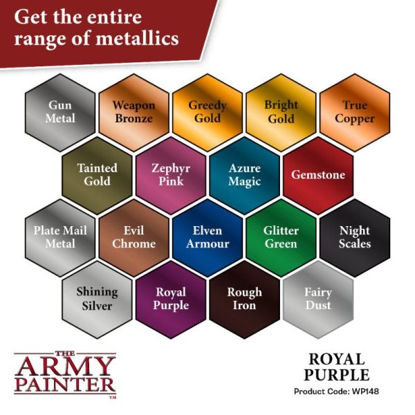 The Army Painter   Warpaint Warpaint - Royal Purple - APWP1488 - 5713799148802