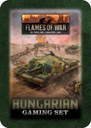 Battlefront Flames of War  Hungary Hungarian Gaming Set (x20 Tokens, x2 Objectives, x16 Dice) - TD044 - 9420020253322