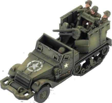 Battlefront Flames of War  United States of America M15/M16 AAA Platoon (x4 vehicles) - UBX87 - 9420020253865