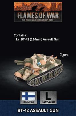 Battlefront Flames of War  Finland BT-42 Assault Gun (x1) - FI010 - 9420020208483