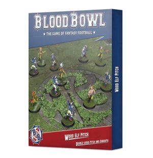 Games Workshop Blood Bowl  Blood Bowl Blood Bowl Wood Elf Pitch & Dugouts - 99220904004 - 5011921165759