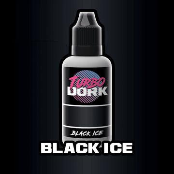 Turbo Dork   Turbo Dork Black Ice Metallic Acrylic Paint 20ml Bottle - TDK5250 - 631145995250