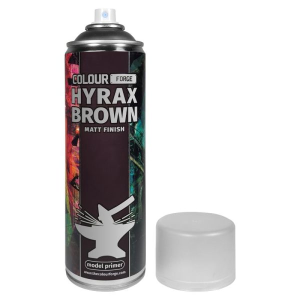 The Colour Forge   Spray Paint Colour Forge Hyrax Brown Spray (500ml) - TCF-SPR-031 - 5060843101895