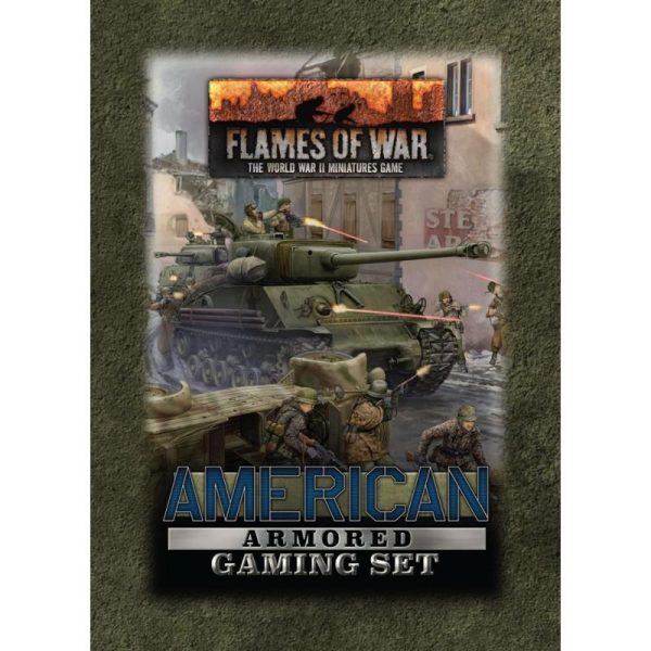 Battlefront Flames of War  Flames of War Essentials Armoured Tin (x20 Tokens, x2 Objectives, x16 Dice) - TD046 - 9420020254725