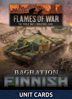 Battlefront Flames of War  Finland Finnish Unit Card Pack (30x Cards) - FW269FU - 9420020253445