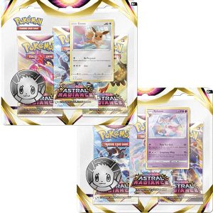 Pokemon Pokemon - Trading Card Game  Pokemon Pokémon TCG: Sword & Shield 10 Astral Radiance 3-Pack Booster - POK85028 - 820650850288